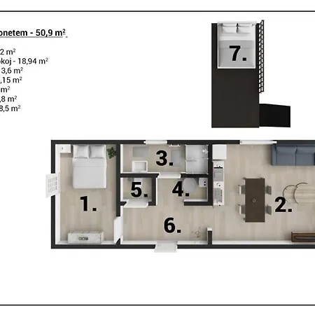 Apartmán Sen Pulecny